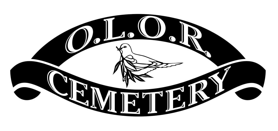Our Lady of Refuge Cemetery logo.